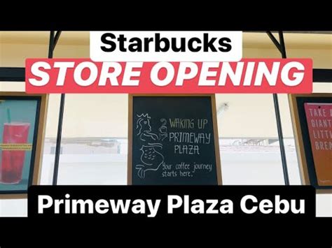 starbucks primeway|NEW STARBUCKS STORE REVIEW: PRIMEWAY PLAZA .